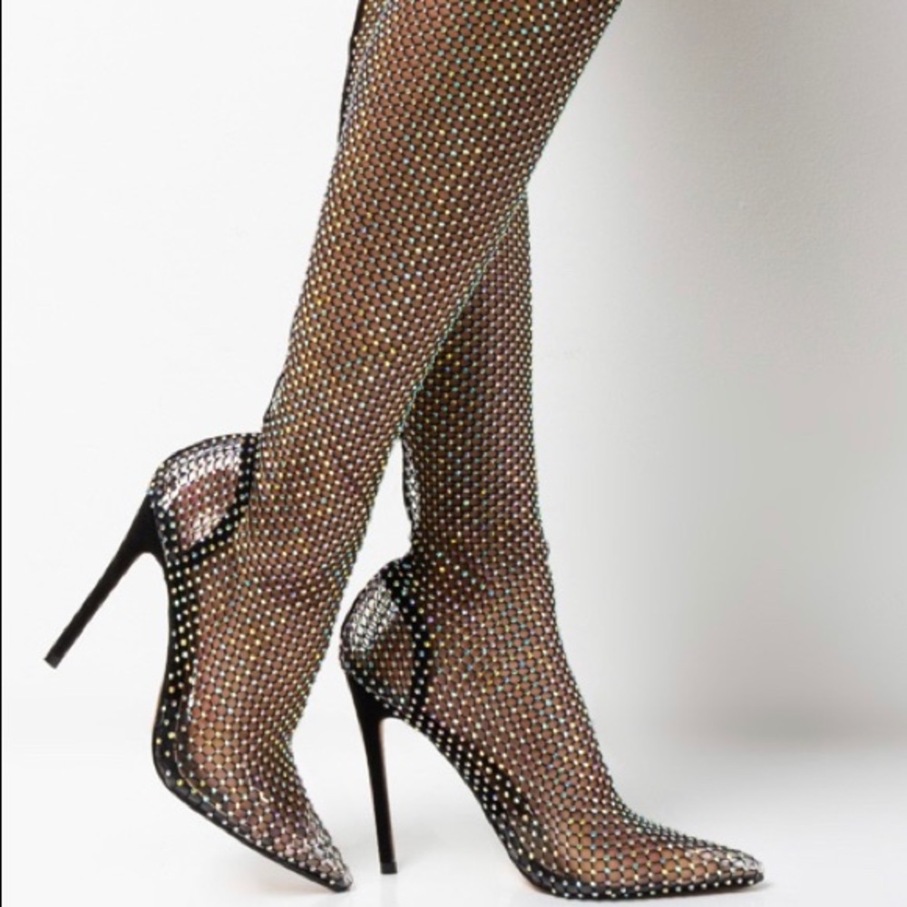 Over-the-Knee Diamante L. Day Boots